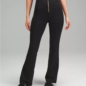 Lululemon Define Zip-Front High-Rise Flared Pants (Asia Fit M)